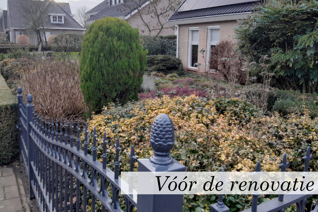 Tuin Tholen - voor renovatie